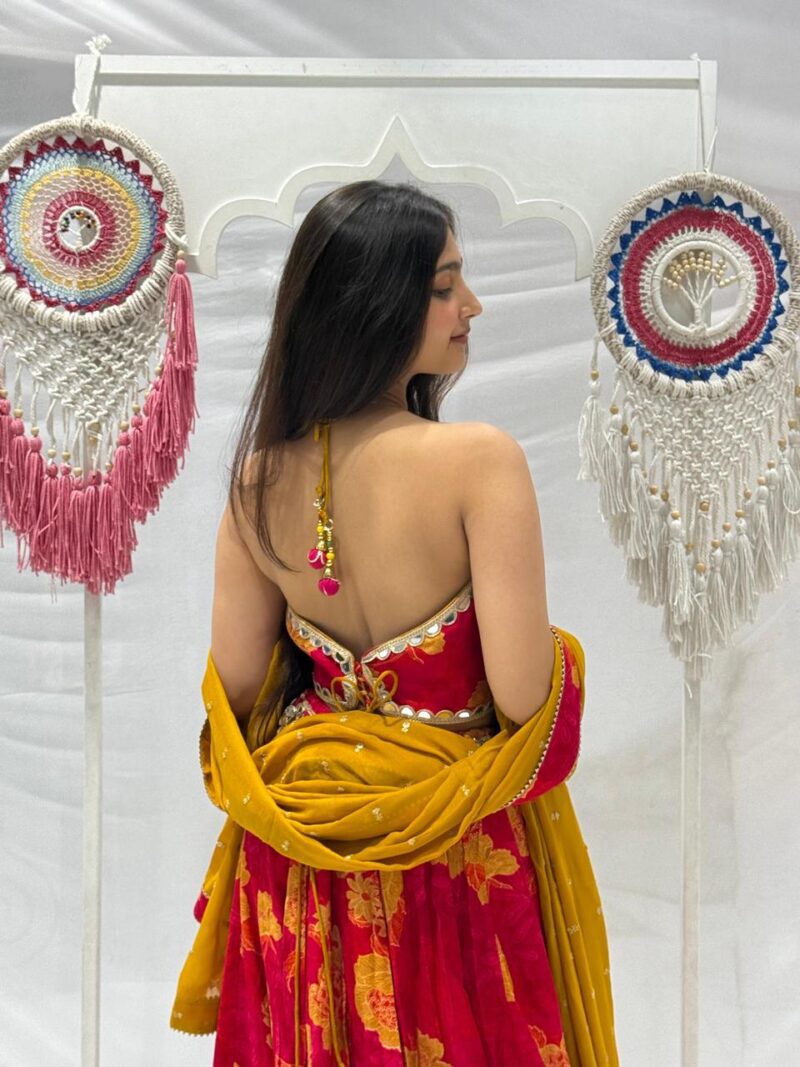 Blossom Chaniya Choli for Navratri | Jharokha - Image 2